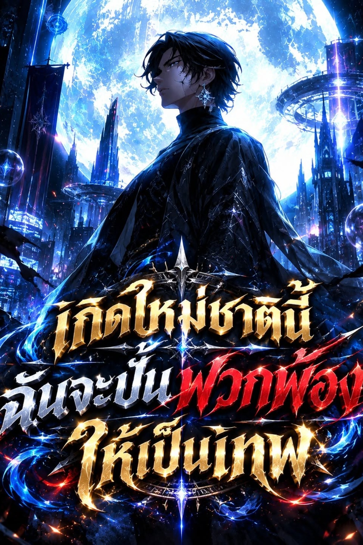 ปกนิยายเรื่อง เกิดใหม่ชาตินี้ ฉันจะปั้นพวกพ้องให้เป็นเทพ!