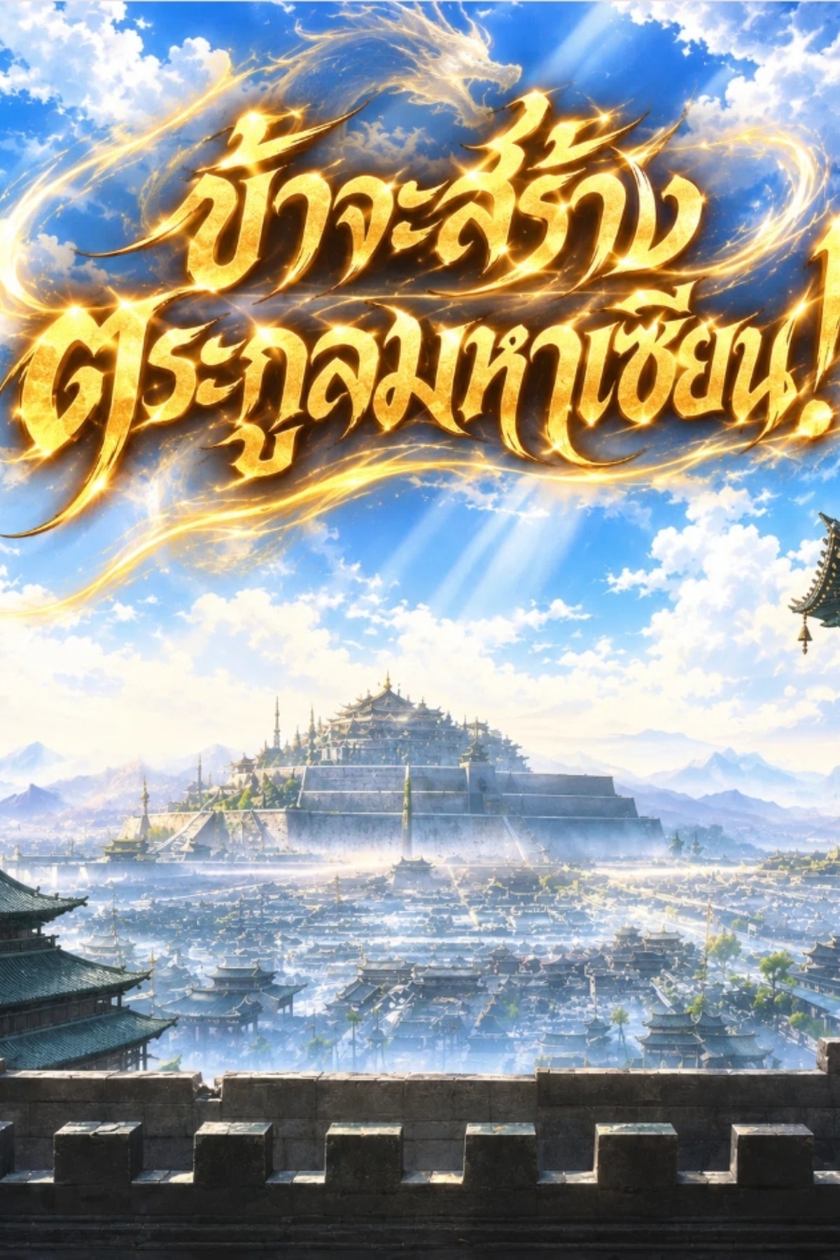 ปกนิยายเรื่อง ข้าจะสร้าง ตระกูลมหาเซียน!